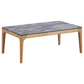 Orleans Furniture - Coaster - Polaris Rectangular SmartTop Coffee Table Grey and Light Oak - 707858