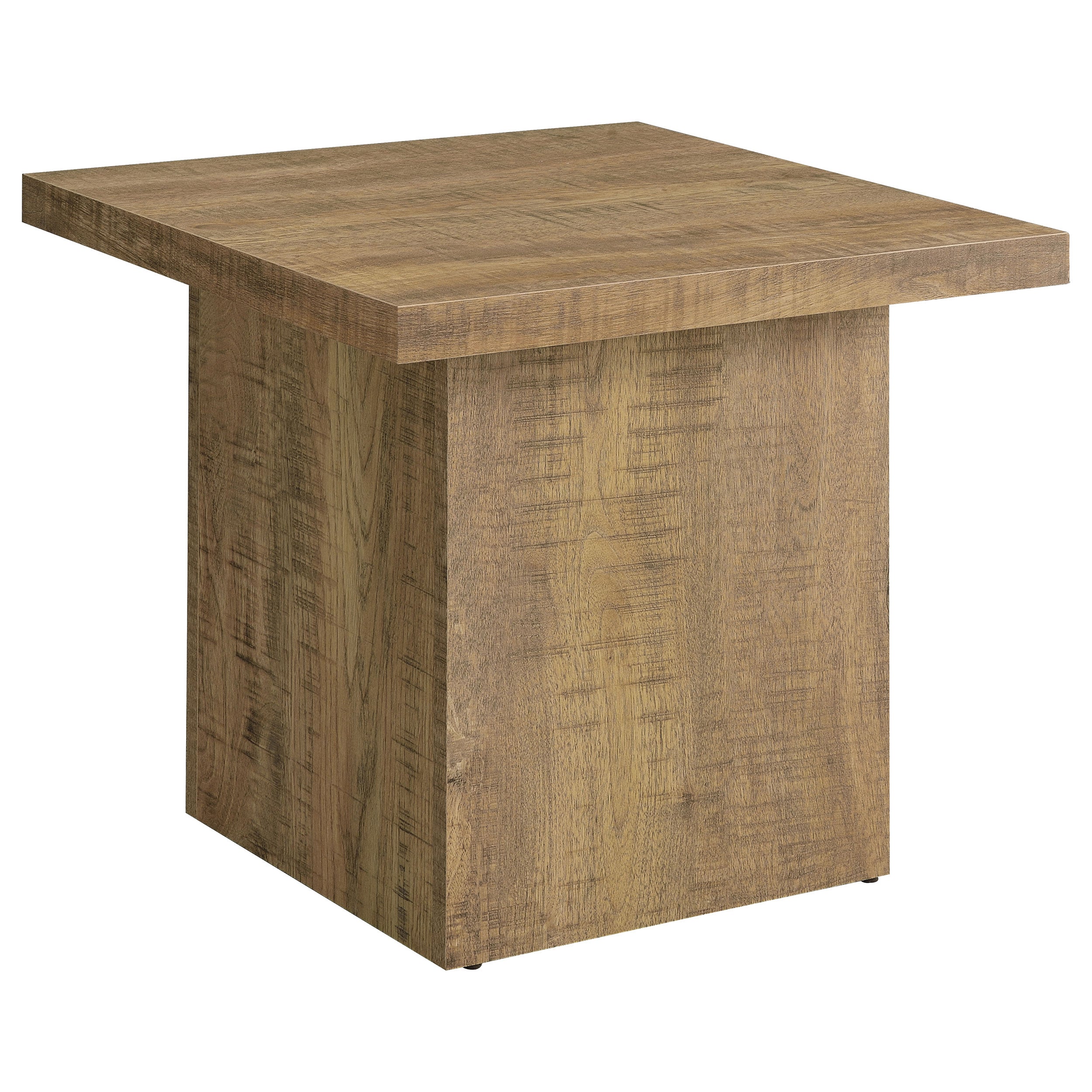 Orleans Furniture - Coaster - Devar Square Engineered Wood End Table Mango Brown - 708067