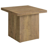 Orleans Furniture - Coaster - Devar Square Engineered Wood End Table Mango Brown - 708067