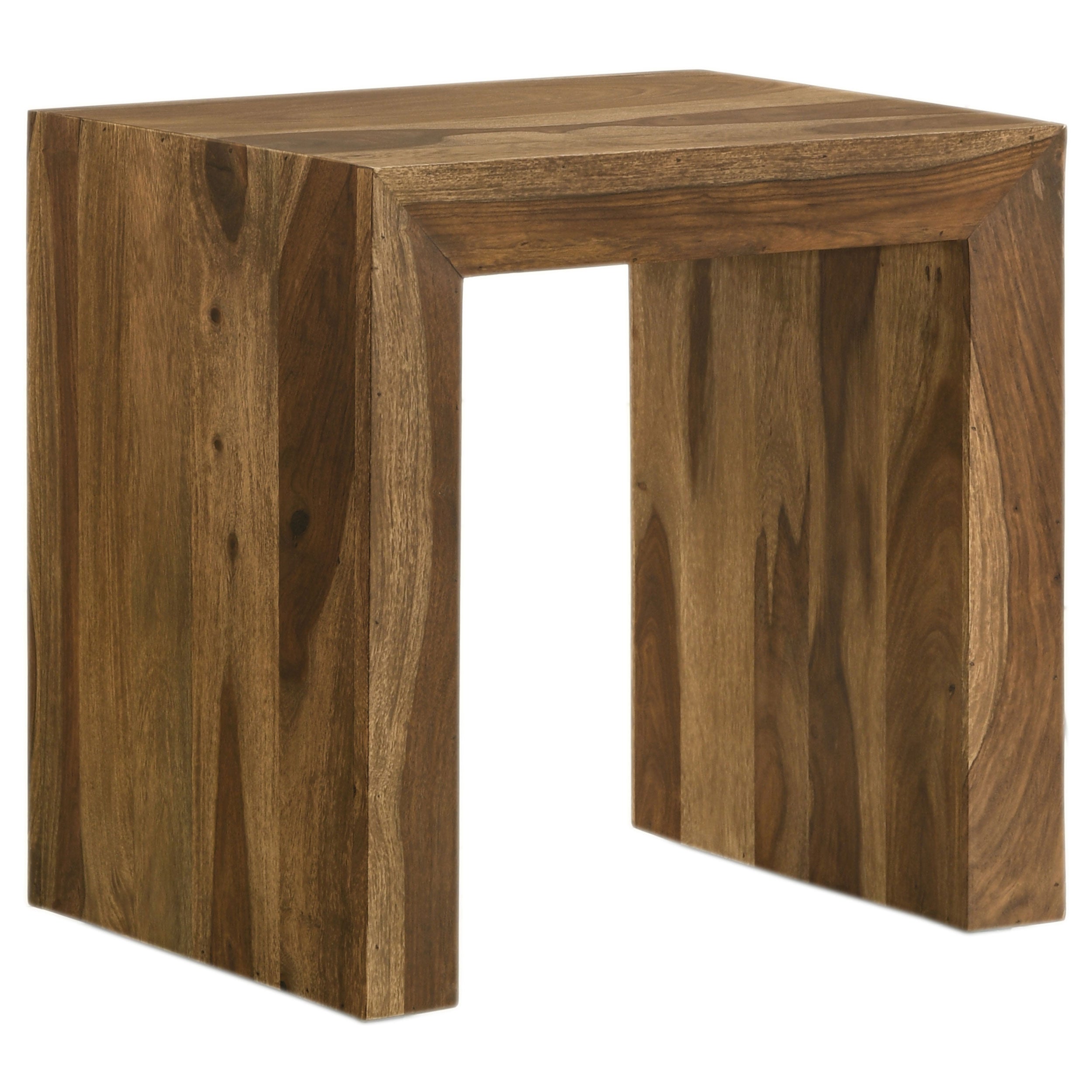 Orleans Furniture - Coaster - Odilia Rectangular Solid Wood End Table Auburn - 708417