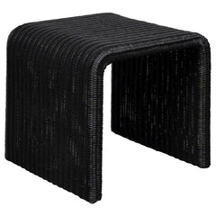 Orleans Furniture - Coaster - Cahya Woven Rattan Square End Table Black - 708517