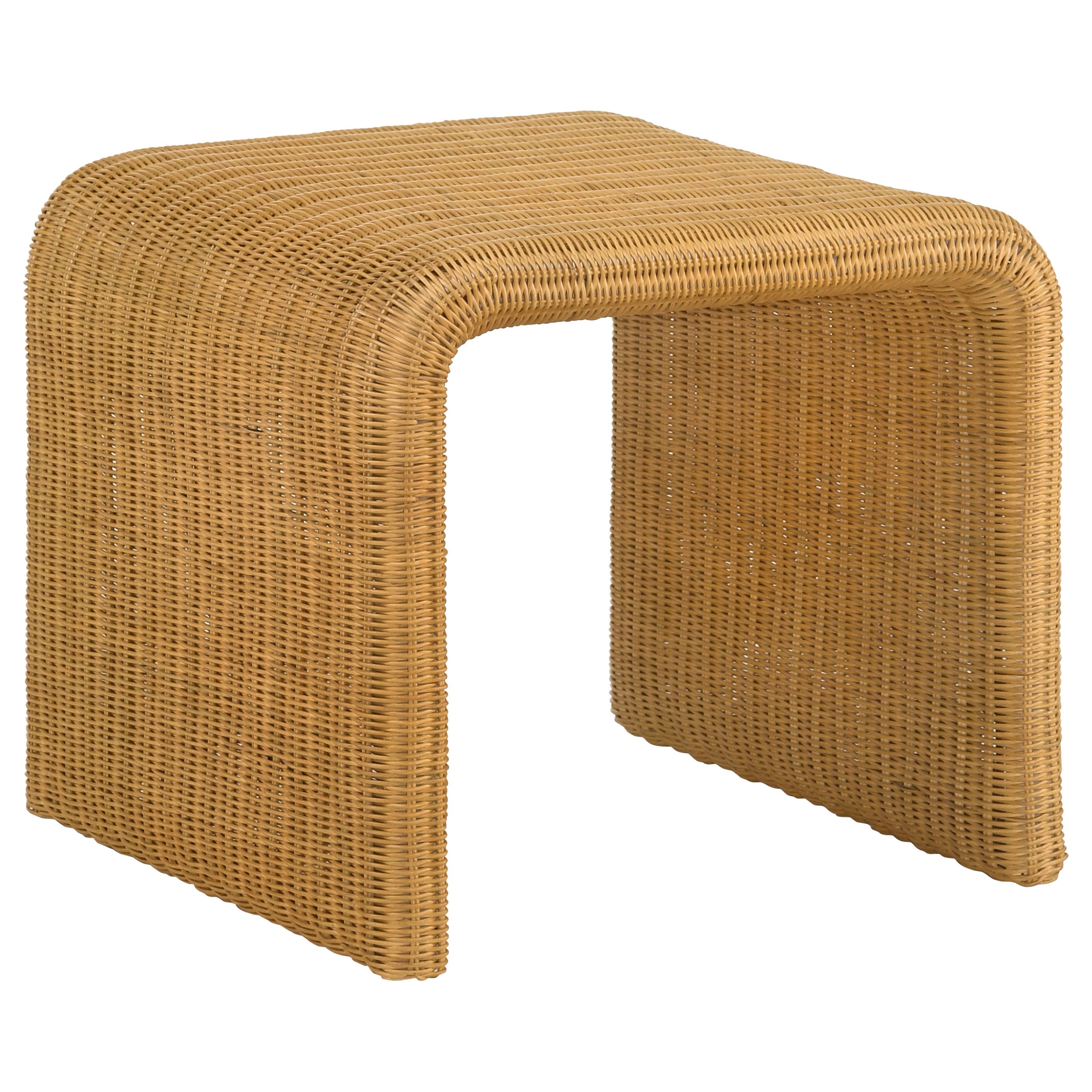 Orleans Furniture - Coaster - Cahya Square Woven Rattan End Table Natural - 709817