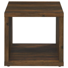 Frisco 3-piece Coffee and End Table Set Dark Pine