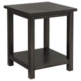 Orleans Furniture - Coaster - Payne Wood End Table with Shelf Distressed Java - 710566