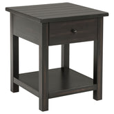 Orleans Furniture - Coaster - Payne 1-drawer Wood End Table with Shelf Distressed Java - 710567