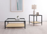 Orleans Furniture - Coaster - Amherst 2-piece Coffee and End Table Set Black - 710658-S2