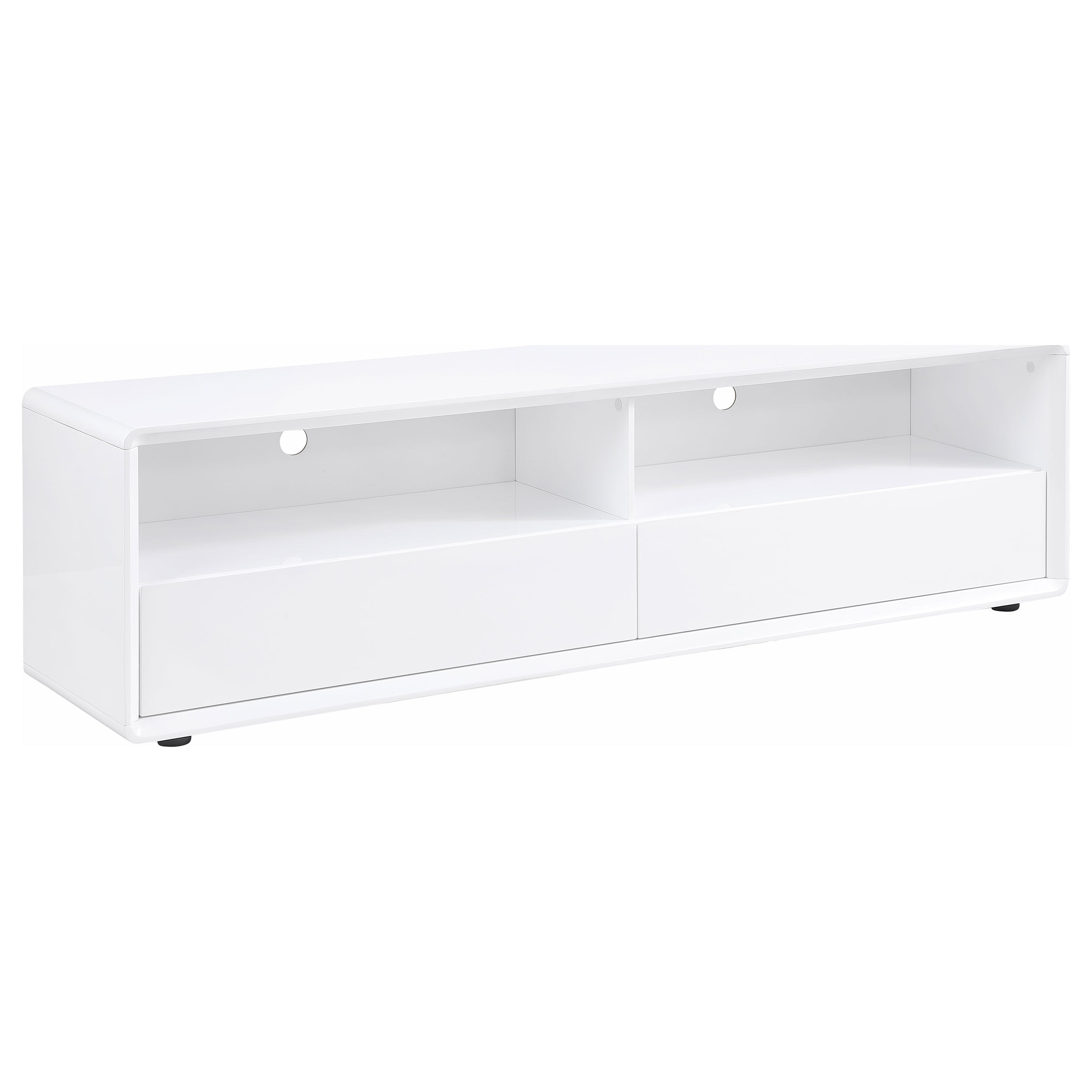 Orleans Furniture - Coaster - Ellice 71-inch TV Stand Media Console White - 710750