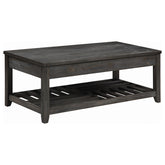 Orleans Furniture - Coaster - Cliffview Rectangular Wood Lift Top Coffee Table Grey - 722288