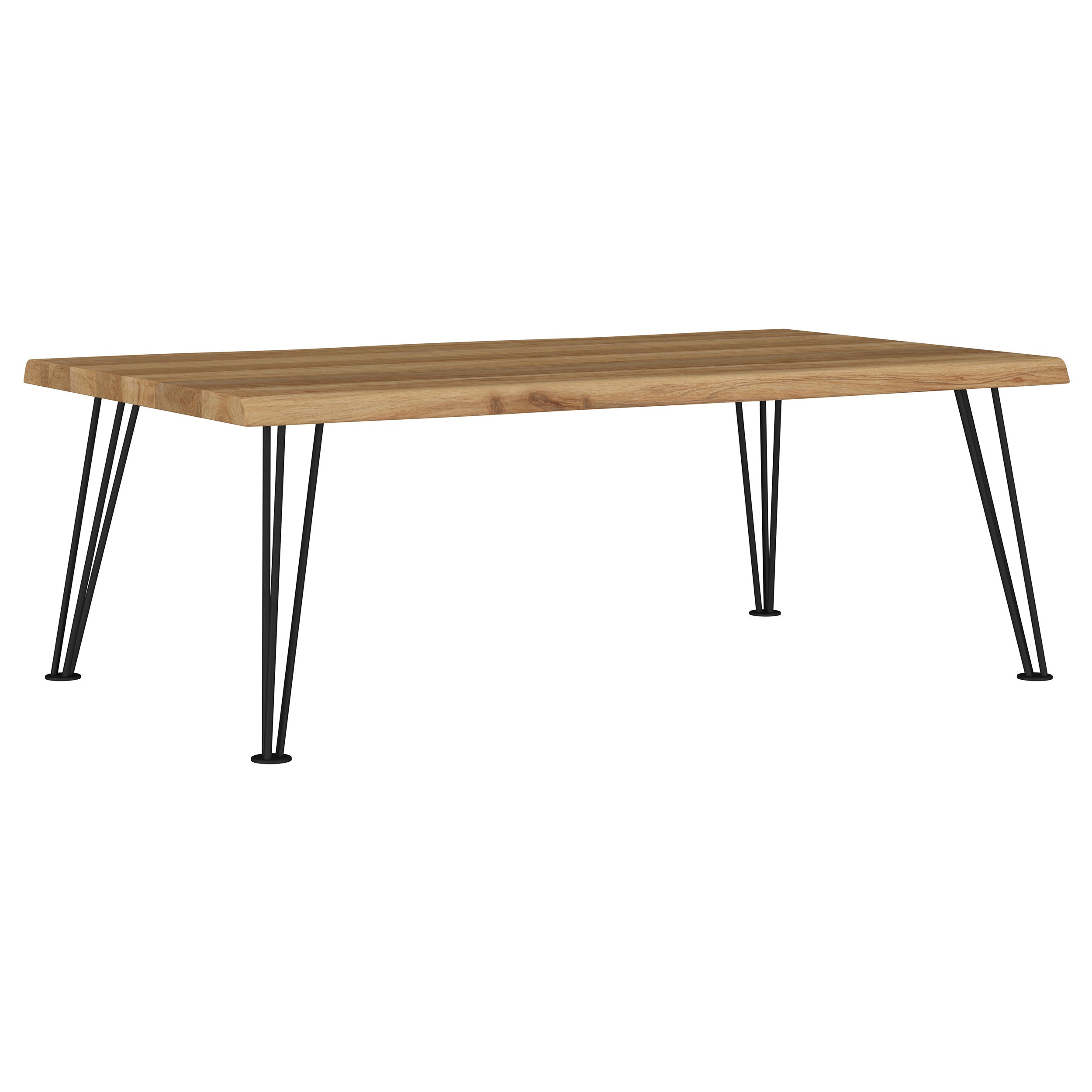 Orleans Furniture - Coaster - Zander Rectangular Wood Top Coffee Table Natural Brown - 723498