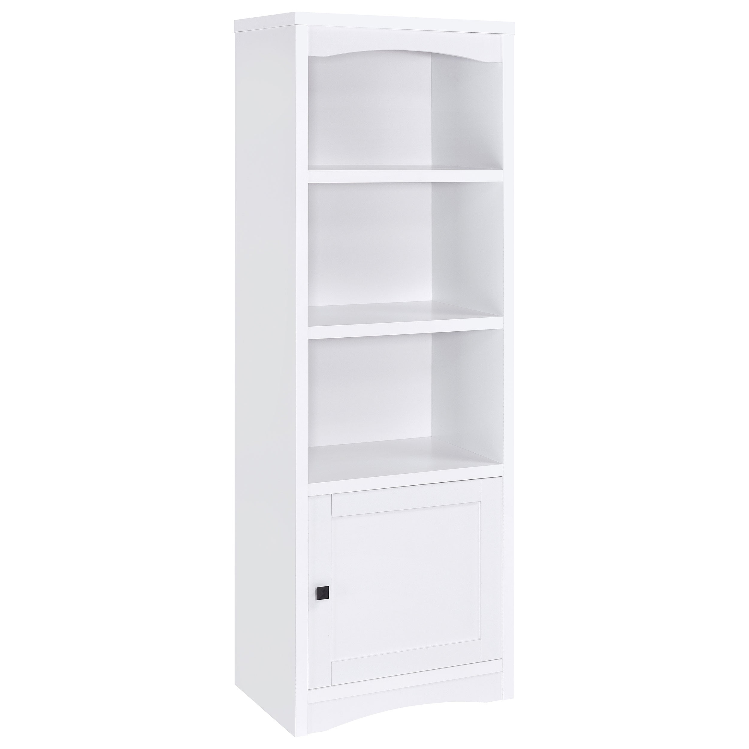Orleans Furniture - Coaster - Laughlin 3-shelf Engineered Wood Media Tower White - 724114