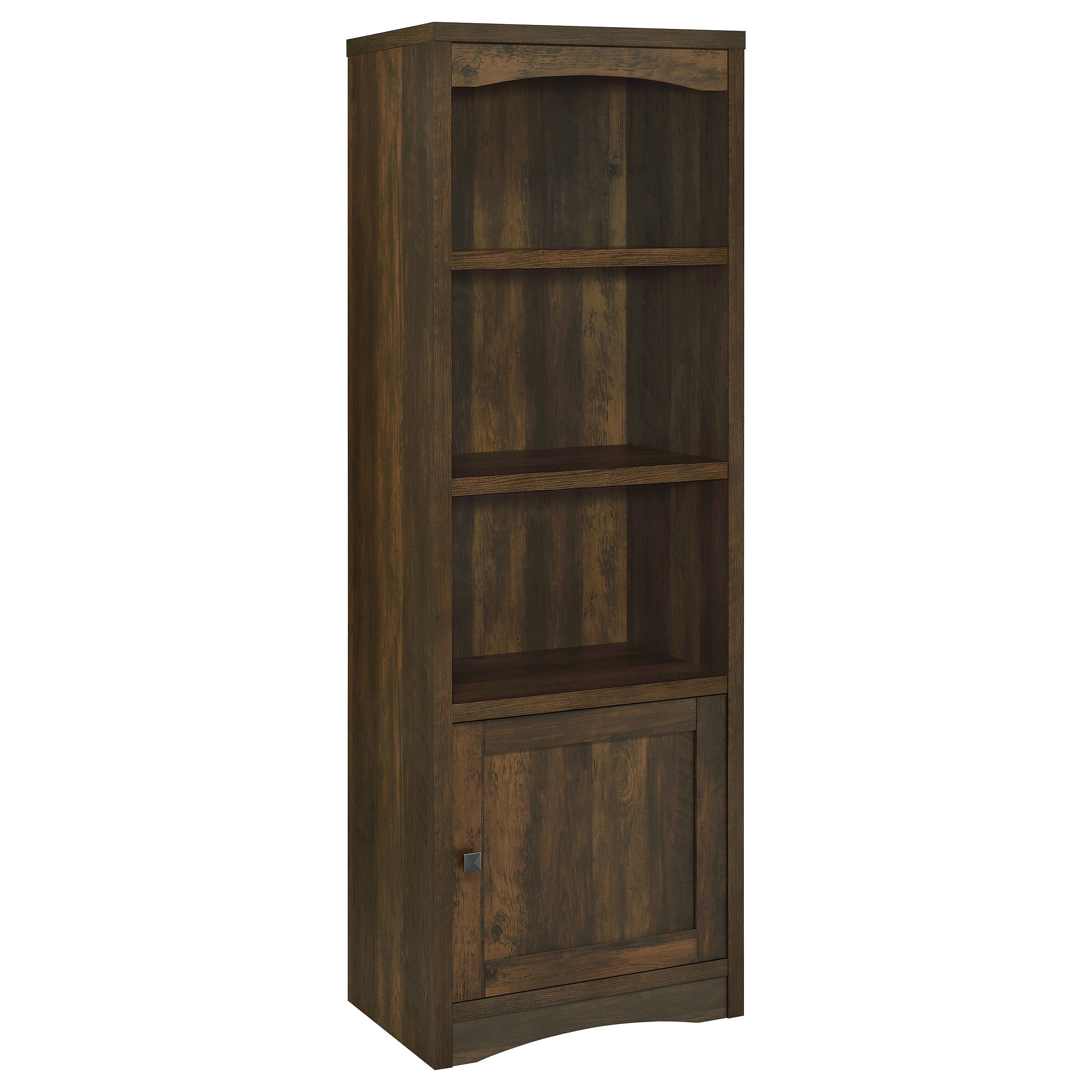 Orleans Furniture - Coaster - Laughlin 3-shelf Engineered Wood Media Tower Dark Pine - 724124