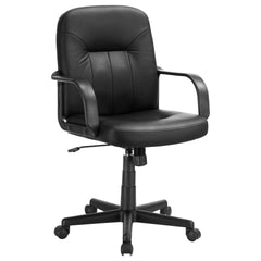 Orleans Furniture - Coaster - Minato Upholstered Adjustable Home Office Desk Chair Black - 800049
