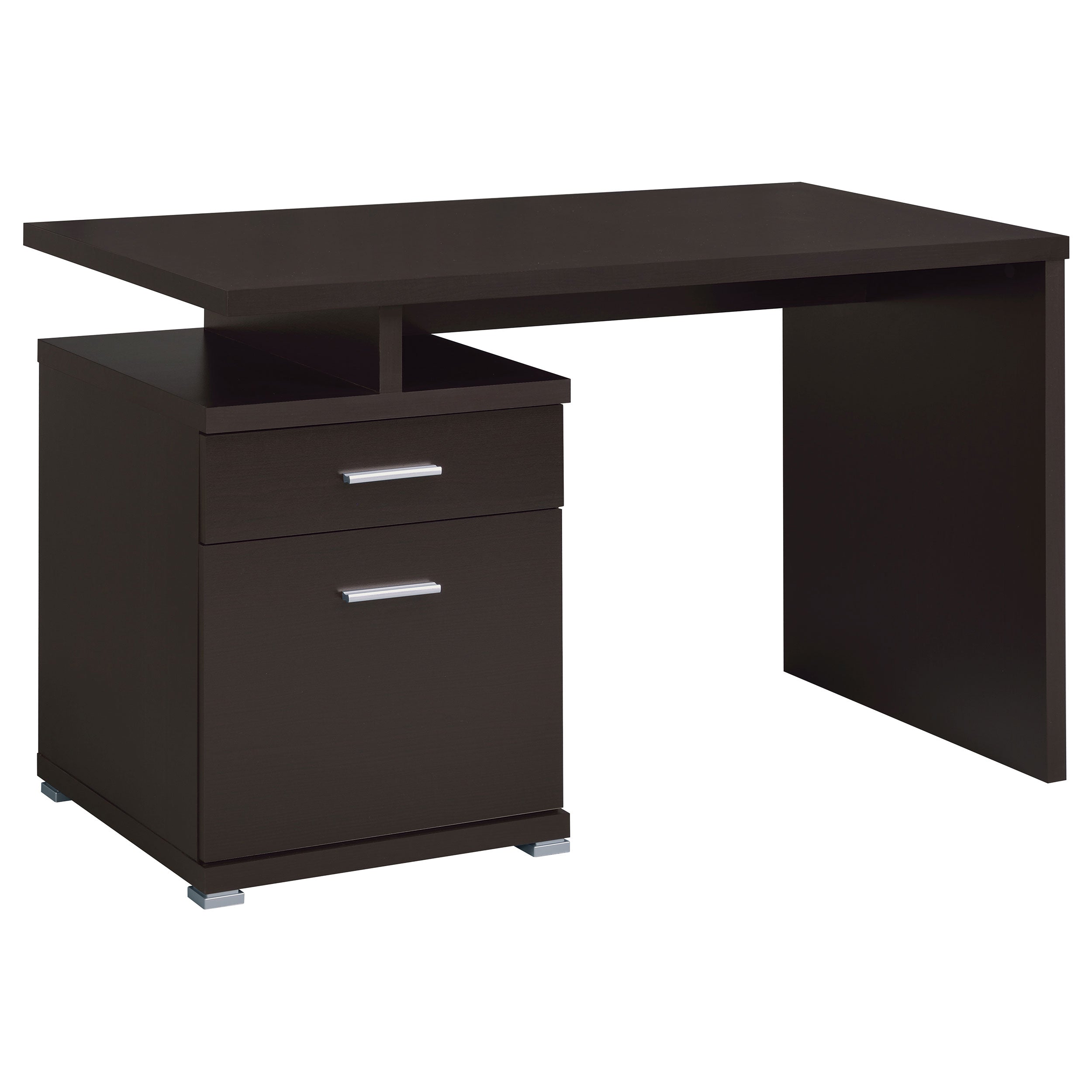 Orleans Furniture - Coaster - Irving 47-inch 2-drawer Office Computer Desk Cappuccino - 800109