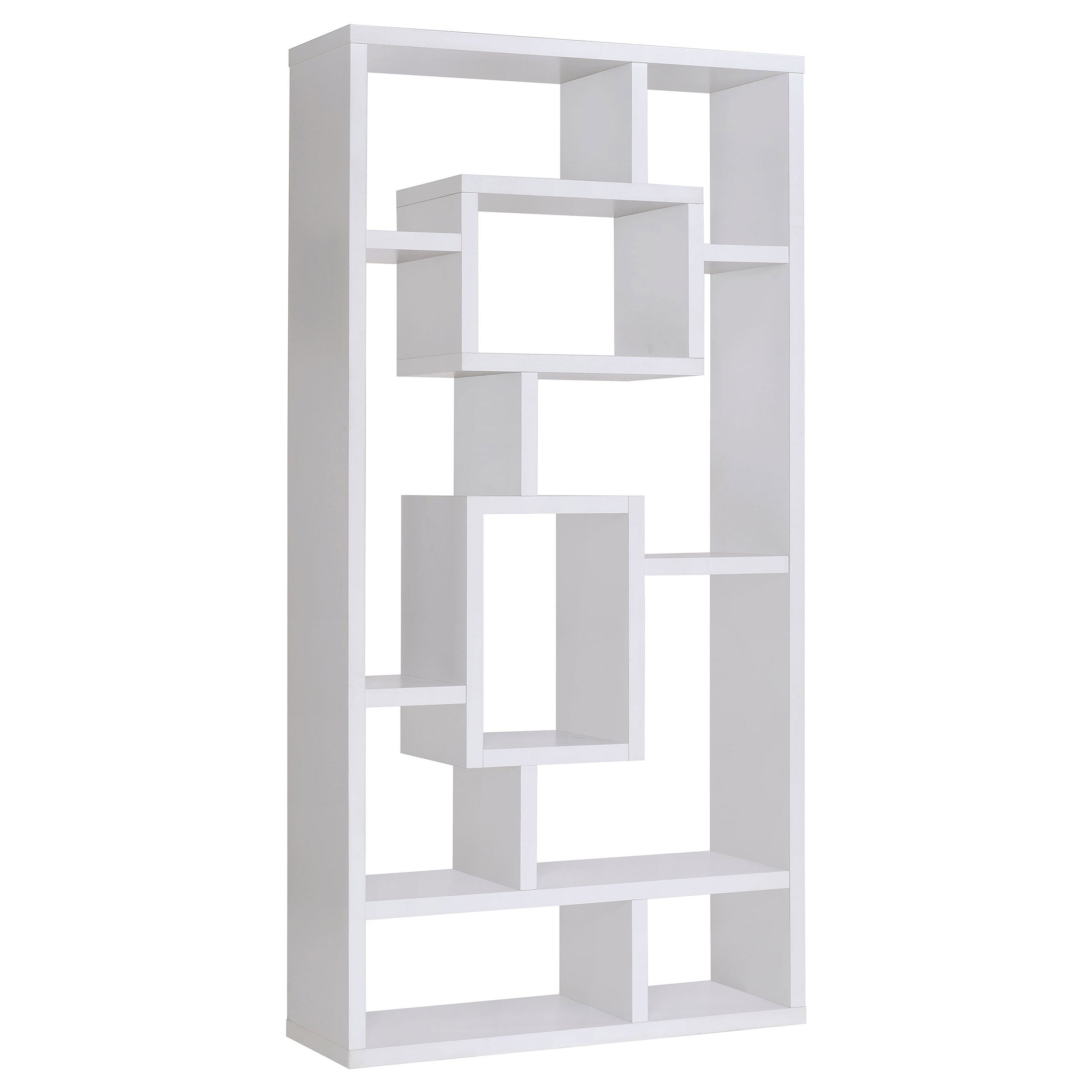 Orleans Furniture - Coaster - Corey 71-inch 8-shelf Bookshelf White - 800157