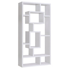 Orleans Furniture - Coaster - Corey 71-inch 8-shelf Bookshelf White - 800157