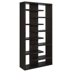 Orleans Furniture - Coaster - Altmark 71-inch 8-shelf Open Bookcase Cappuccino - 800265