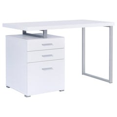 Orleans Furniture - Coaster - Brennan 47-inch 3-drawer Office Computer Desk White - 800325