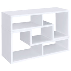 Orleans Furniture - Coaster - Velma Multipurpose TV Stand and Bookshelf White - 800330