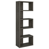 Orleans Furniture - Coaster - Joey 71-inch 5-shelf Bookshelf Weathered Grey - 800552