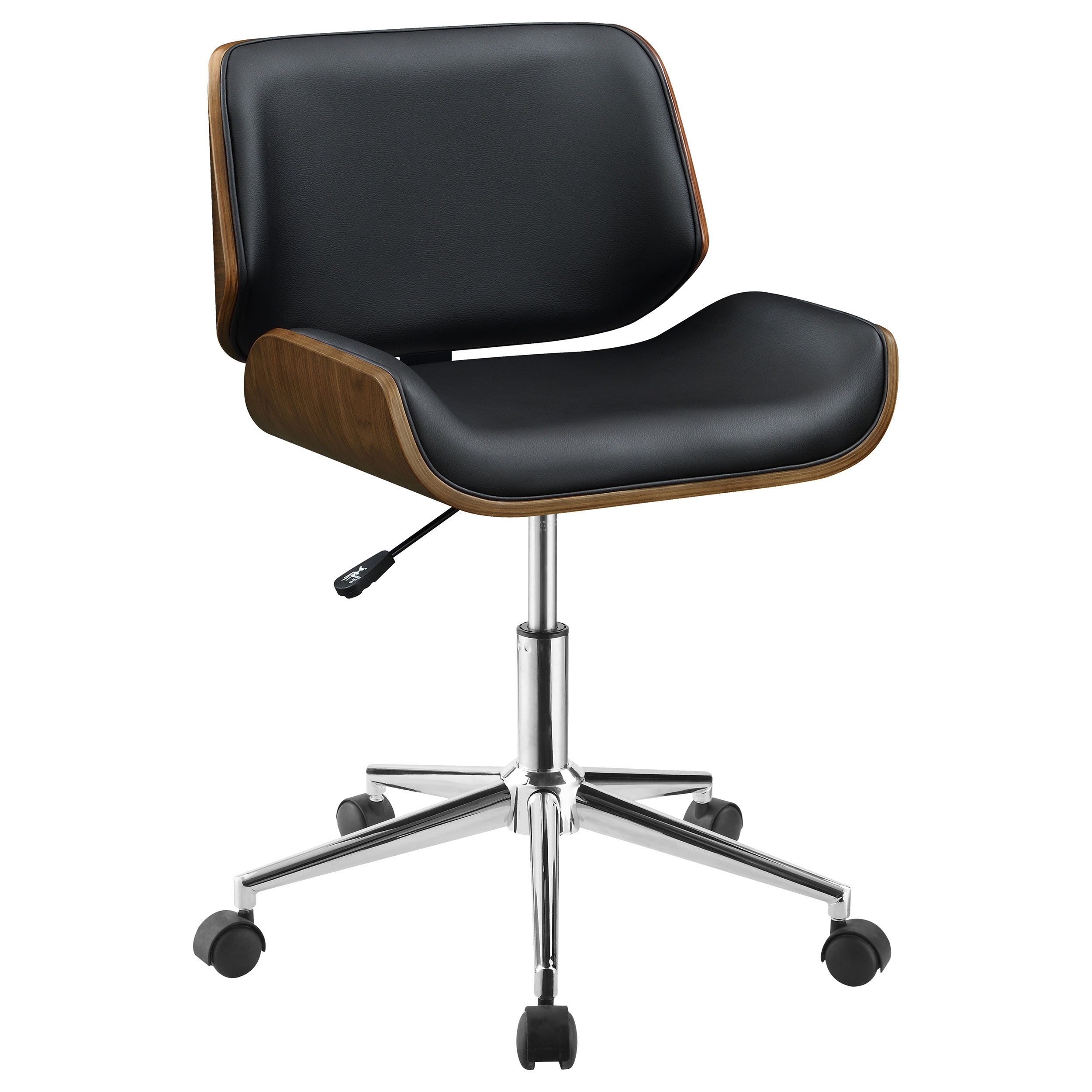 Orleans Furniture - Coaster - Addington Upholstered Adjustable Office Desk Chair Black - 800612