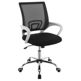 Orleans Furniture - Coaster - Felton Upholstered Adjustable Home Office Desk Chair Black - 802014
