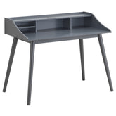 Orleans Furniture - Coaster - Percy 45-inch 4-compartment Writing Desk Grey - 804497
