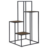 Orleans Furniture - Coaster - Rito 4-tier Multi-Display Shelf Rustic Brown and Black - 805670
