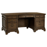 Orleans Furniture - Coaster - Hartshill 72-inch 7-drawer Executive Desk Burnished Oak - 881281