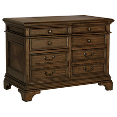 Orleans Furniture - Coaster - Hartshill 5-drawer Home Office File Cabinet Burnished Oak - 881284