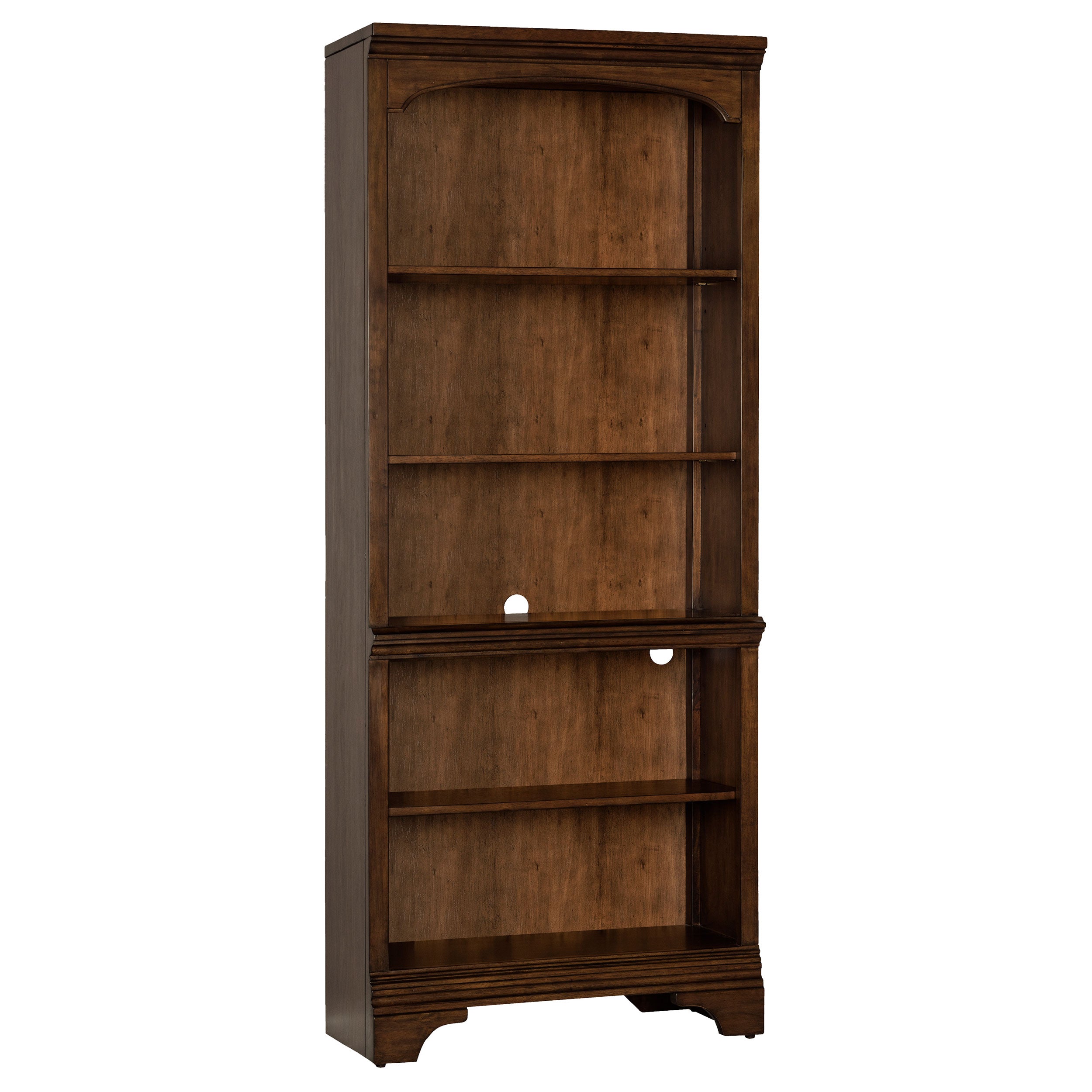 Orleans Furniture - Coaster - Hartshill 78-inch 5-shelf Bookcase Burnished Oak - 881285