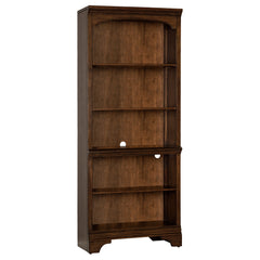 Orleans Furniture - Coaster - Hartshill 78-inch 5-shelf Bookcase Burnished Oak - 881285