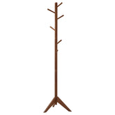 Orleans Furniture - Coaster - Devlin 6 Hook Freestanding Wood Coat Rack Hat Hanger Walnut - 900633