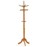 Orleans Furniture - Coaster - Achelle 11 Hook Freestanding Coat Rack Hanger Golden Brown - 900759