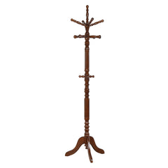 Orleans Furniture - Coaster - Achelle 11 Hook Freestanding Coat Rack Hat Hanger Tobacco - 900769