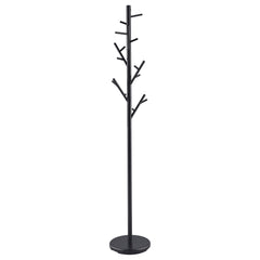 Orleans Furniture - Coaster - Clover 18 Hook Freestanding Metal Coat Rack Hat Hanger Black - 900897