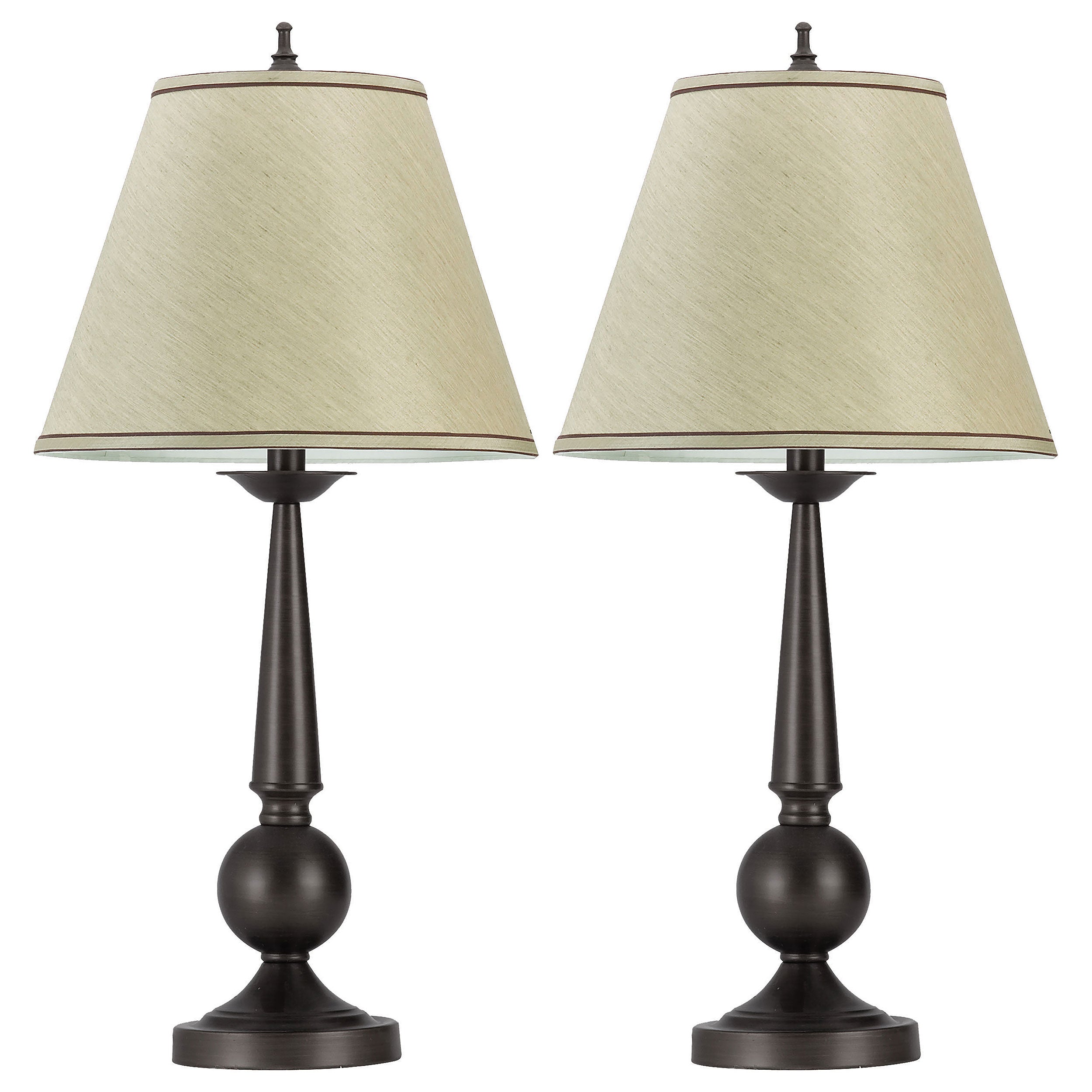 Orleans Furniture - Coaster - Ochanko 27-inch Empire Shade Table Lamp Bronze (Set of 2) - 901254