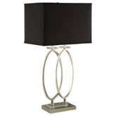 Orleans Furniture - Coaster - Izuku 29-inch Rectangular Shade Table Lamp Brush Nickel - 901662
