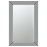 Orleans Furniture - Coaster - Pinciotti 36 x 24 Inch Beveled Frame Wall Mirror Silver - 901783