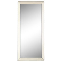 Orleans Furniture - Coaster - Barnett 30 x 70 Inch Full Length Floor or Wall Mirror Silver - 901813
