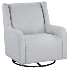 Orleans Furniture - Coaster - Serra Boucle Upholstered Swivel Glider Recliner Dove Grey - 902454