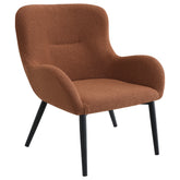 Orleans Furniture - Coaster - Calvin Upholstered Modern Arm Accent Chair Rust - 902471