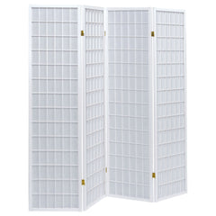 Orleans Furniture - Coaster - Roberto 4-Panel Room Divider Folding Shoji Screen White - 902626