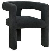 Orleans Furniture - Coaster - Petra Boucle Upholstered Accent Side Chair Black - 902882