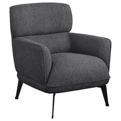 Orleans Furniture - Coaster - Andrea Upholstered Crecent Arm Accent Chair Grey - 903082