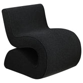 Orleans Furniture - Coaster - Ronea Boucle Upholstered Armless Curved Chair Charcoal - 903155