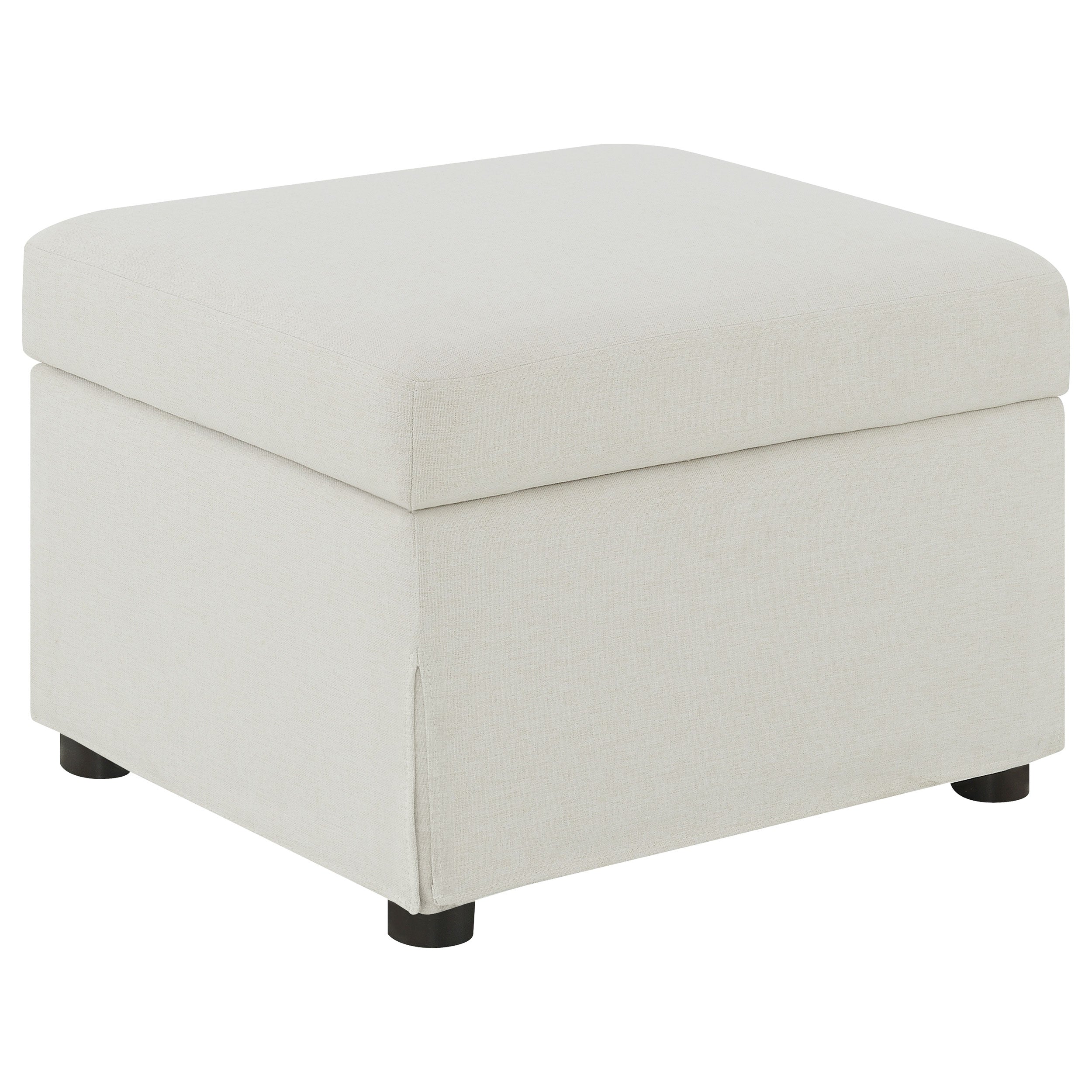 Orleans Furniture - Coaster - Winter Upholstered Hydraulic Lift Top Storage Ottoman Beige - 904134
