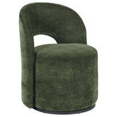 Orleans Furniture - Coaster - Harjo Velvet Upholstered Swivel Accent Chair Olive Green - 907530