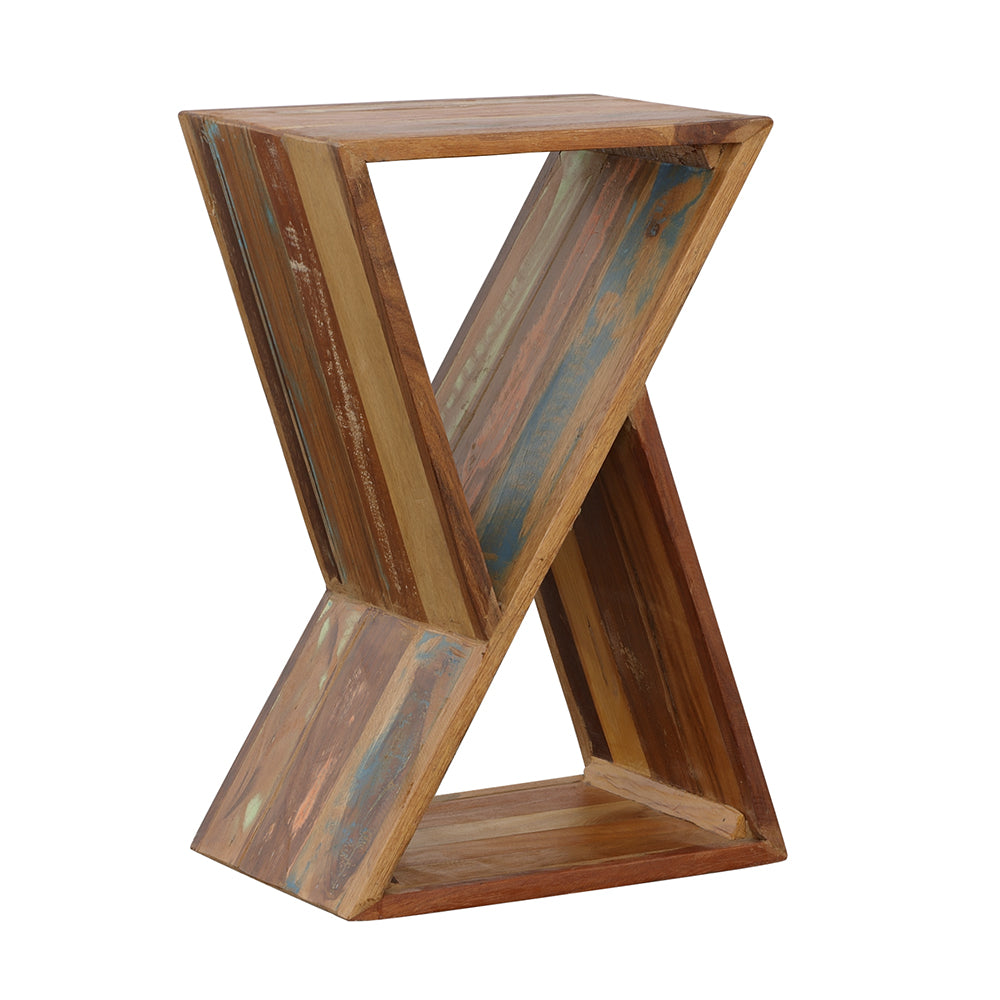 Orleans Furniture - Coaster - Lily Solid Reclaimed Wood Accent Side Table Natural - 910180