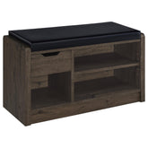 Orleans Furniture - Coaster - Arrington Storage Bench Smoked Oak - 910321
