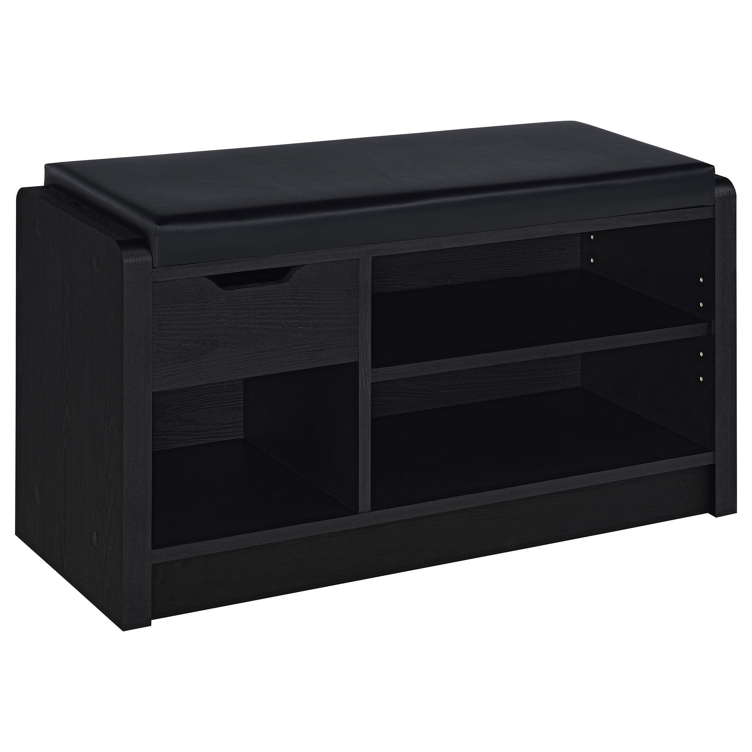 Orleans Furniture - Coaster - Arrington Storage Bench Black - 910323